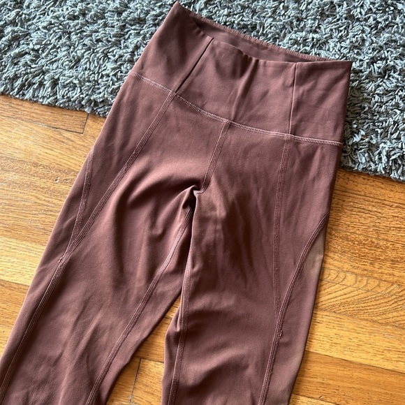 Girlfriend Collective Brown Leggings Size XXS - Picture 5 of 11